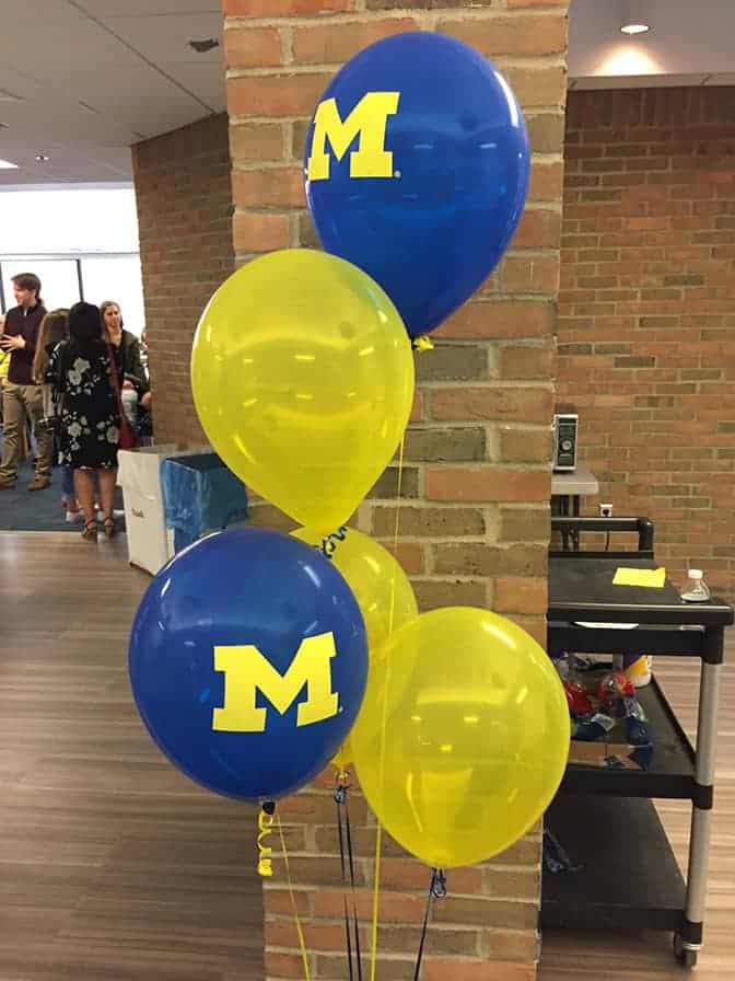 Photo of party balloons